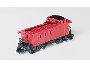 36' Red Caboose